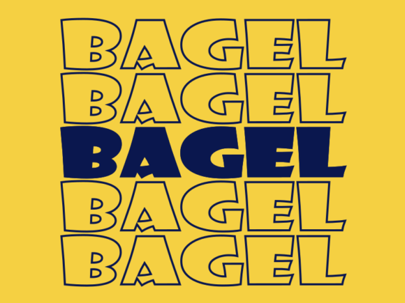 Bagel Svg Cut File