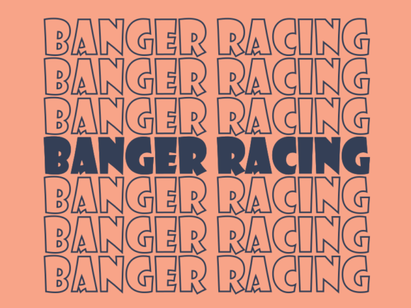 Banger Racing SVG Cut File – Create Stunning Projects with Scalable Vector Graphics