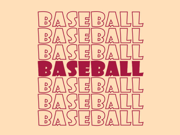 Baseball Svg Cut File