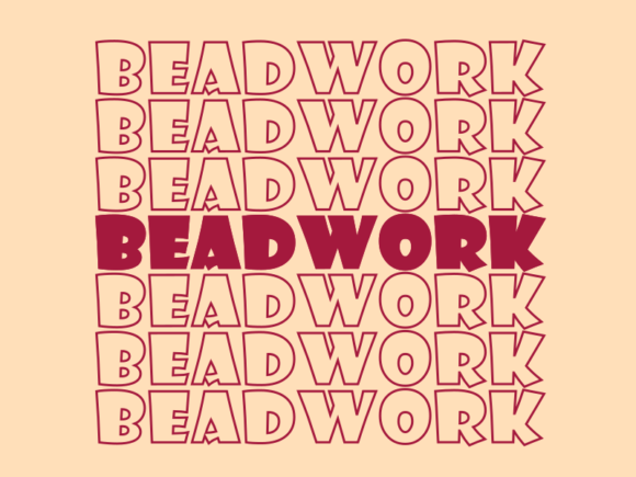 Beadwork Svg Cut File