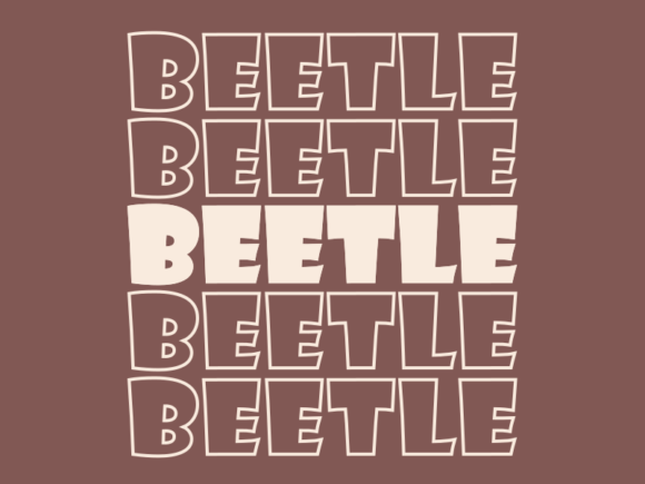 Beetle SVG Cut File