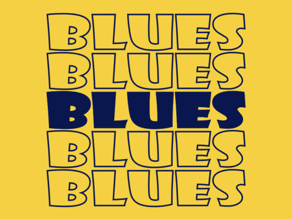 Blues SVG Cut File