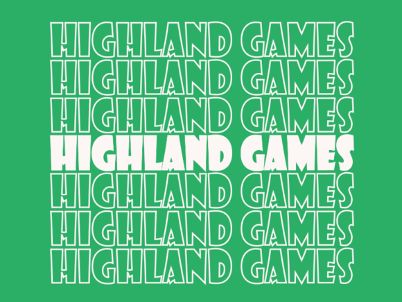 Highland Games SVG Cut File: Craft, Celebrate, and Customize with Crisp, Scalable Precision