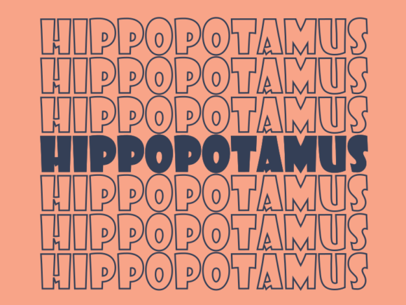 Hippopotamus SVG Cut File: Precision, Versatility, and Creative Freedom in One Download
