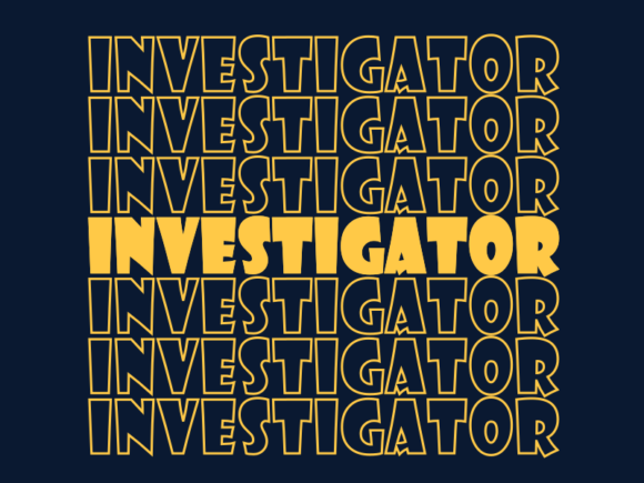 Investigator SVG Cut File