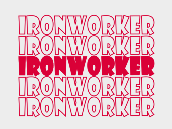 Ironworker SVG Cut File for Crafters & Makers