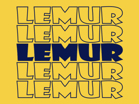 Lemur SVG Cut File: Scalable, Versatile, and Ready for Real-World Crafting
