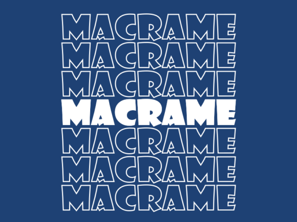 Macrame SVG Cut File: Your All-in-One Design Tool for Handmade Craft and Modern Making