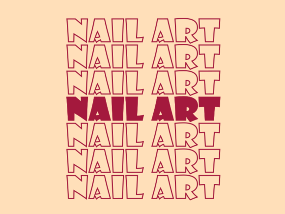 Nail Art SVG Cut File