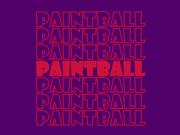 Paintball SVG Cut File
