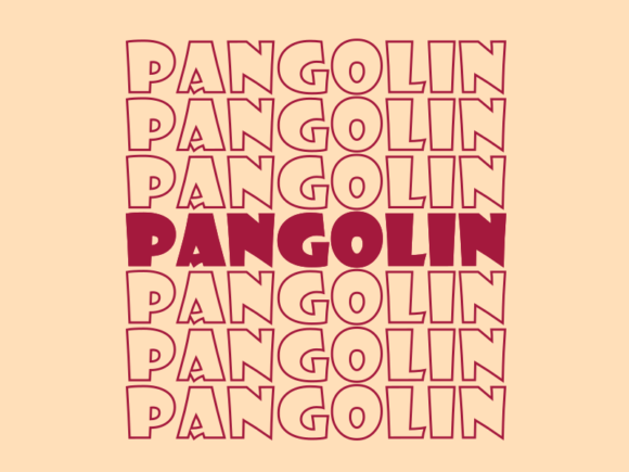 Pangolin SVG Cut File: Scalable & Versatile